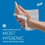 Scott Professional Universal Multifold Paper Towels, Bulk (01840), Absorbency Pockets, White, 9.2x9.4 Towel, Compressed, Compact Case (250 SheetsPack, 16 PacksCase, 4,000 Sheet Total) - Image 2