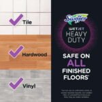 Swiffer Wet Jet Mop, Floor Cleaner for Mopping Wood, Laminate, Tile, Cleaning Set, Fresh Scent - Image 3