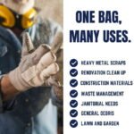 Plasticplace 25-30 Gallon Trash Bags │ 1.6 Mil │ Black Drawstring Garbage Can Liners │ 30" x 36" (100 Case) - Image 2