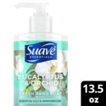(4 pack) Suave Essentials Liquid Hand Soap, Refreshing Eucalyptus & Orchid, 13.5 fl oz - Image 3