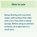 ECOS Hypoallergenic All-Purpose Spray Cleaner, Parsley, Antibacterial 22 Fl. oz. - Image 3