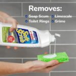 Soft Scrub All Purpose Surface Cleanser, Lemon, 24 Fluid Ounces - Image 3