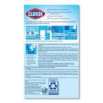 Clorox 30112 7 in. x 8 in. 1-Ply Disinfecting Wipes - Fresh Scent/Citrus Blend (35/Canister, 3/Pack, 5 Packs/Carton) - Image 4