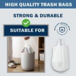 4 Gallon Trash Bags 200 Count, Small Garbage Bag 4-6 Gallon for Office, Bedroom, Bathroom - Image 2