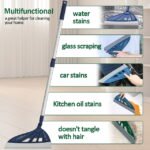 1PC Multifunction Magic Broom, Silicone Air Broom, Household Squeegee for Floor Cleaning, Bathroom, Pet Hair, Broom - Image 3