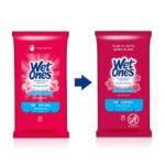 Wet Ones Antibacterial Hand Wipes, Fresh Scent, 20 Ct Travel Pack, Hypoallergenic - Image 2