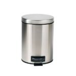 Better Homes & Gardens Stainless Steel SS 1.3 Gallon Metal Bathroom Waste Basket with Removable Liner - Image 2