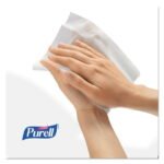 Hero image 0 of PURELL Sanitizing Hand Wipes, Individually Wrapped, 5 x 7, Unscented, White, 100/Box , Each, 0 of 6    Flash Deal Popular pick PURELL PURELL Sanitizing Hand Wipes, Individually Wrapped, 5 x 7, Unscented, White, 100/Box , Each - Image 2