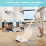 Haoyunduo Steam Mop, 6-in-1 Detachable Handheld Steam Mop Cleaner with 2 Microfiber Pads for Hard Floor, Carpet - Image 2