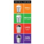 Great Value Medium Trash Drawstring Bags, 8 Gallon, 40 Count - Image 3