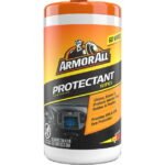 Armor All Car Interior Protectant Car Cleaning Wipes, 60 Count