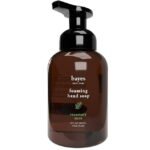 Bayes Foaming Hand Soap Moisturizing Plant-Derived Essential Oil Infused Hand Wash with Rosemary Mint Scent, 12 Oz 1 Pack