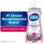 Dial Antibacterial Defense Power Berries Scent Foaming Hand Soap, 7.5 fl oz
