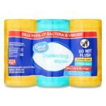 Great Value Disinfecting Wipes, Lemon and Fresh Scent, 225 Count, 3 Pack