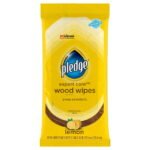 Pledge Beautify It Lemon Enhancing Wipes - Conveniently Dust, Clean and Shine Wood, Stainless Steel and More, 24Count