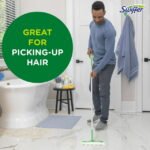 Swiffer Sweep + Mop, Dry Pads Refill, Floor Cleaner, Cleaning Cloths, Heavy Duty, Unstopables, 20 Count - Image 3